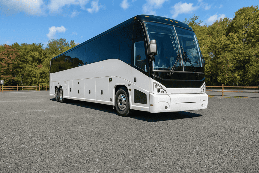 picture of Broken Arrow Shuttle Bus Rentals coach bus