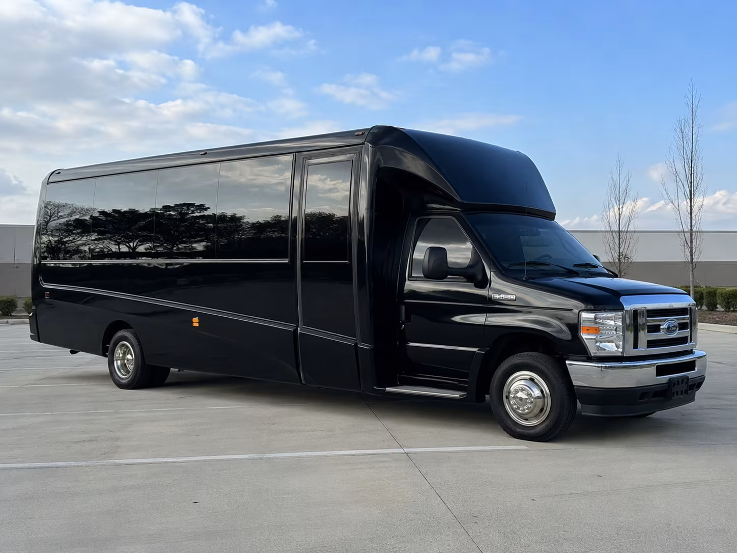 broken arrow hospital and campus shuttle bus rentals