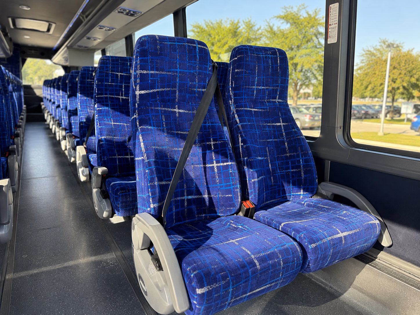 broken arrow parking shuttle and park and ride bus rentals